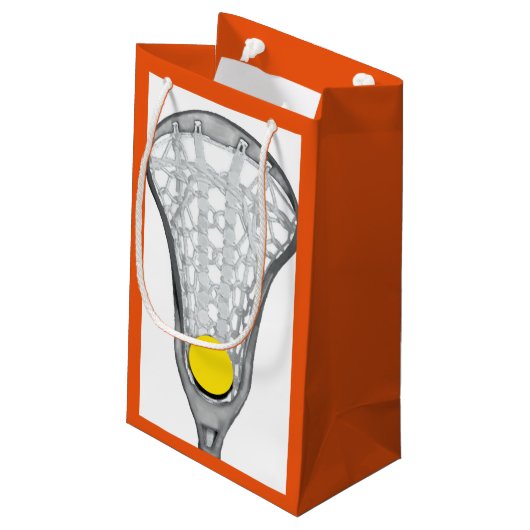 Meisjes Lacrosse Team Sinaasappel Klein Cadeauzakje