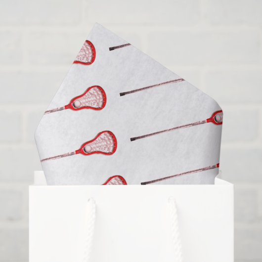 Meisjes Lacrosse  Tissuepapier (Cadeauzakje)