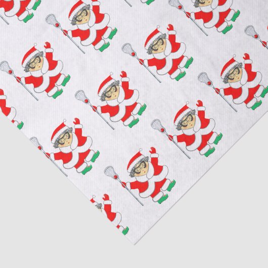 Meisjes Lacrosse vakantie geschenken Tissuepapier (Detail)