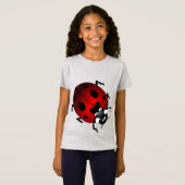 Meisjes Ladybug T-shirts Kind Ladybug Shirten (Voorkant volledig)