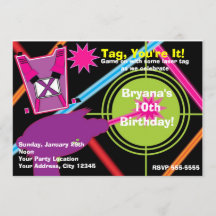 Meisjes Laser Label Meisje Verjaardagsfeestje Uitn