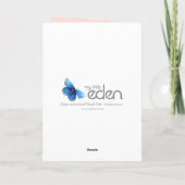 Meisjes late 5e verjaardag meisje donker haar paar kaart (Achterkant)