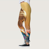 Meisjes Leggings met Whimsical Eagle Design (Links)