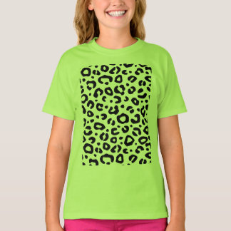 Meisjes Leopard Print Design T-shirt