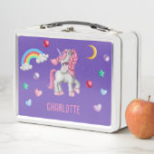 Meisjes Leuke Boho Eenhoorn & Regenboog Kinder Sch (In situ)