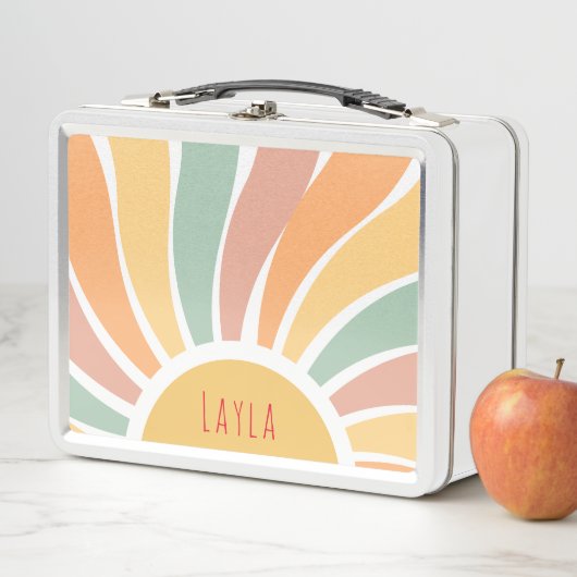 Meisjes Leuke Boho Pastel Regenboog Kinder (In situ)