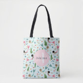 Meisjes Leuke en Magische Zeemeermin Oceaan Kinder Tote Bag (Voorkant)