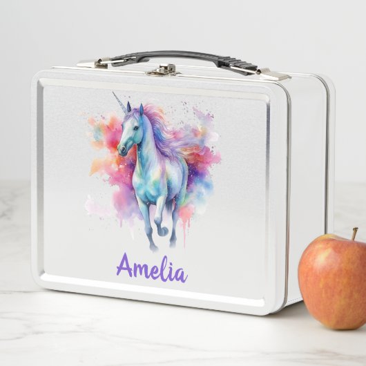 Meisjes Leuke Magische Eenhoorn Gepersonaliseerde  (In situ)