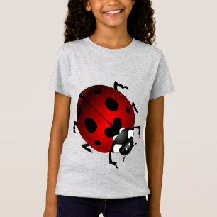 Meisjes lieveheersbeestje T-shirts Kinderen lieveh