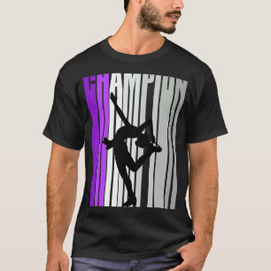 Meisjes Lila Schaatsen Meisjes Verjaardag Retro Vi T-shirt