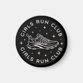 Meisjes lopen club retro esthetische zwart magneet (Voorkant)