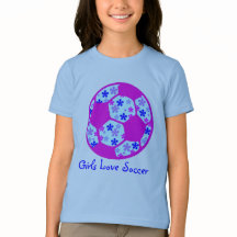 Meisjes Love Soccer