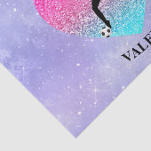 Meisjes Love Soccer Tissuepapier (Detail)