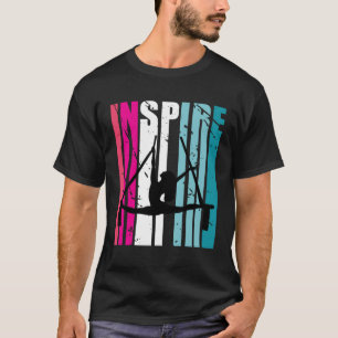 Meisjes Luchtacrobaat Inspireren Coach Retro Lucht T-shirt