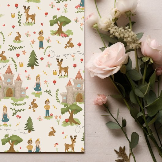 Meisjes Magisch Roze Sprookje Verhaal Kinderen Ver Kaart