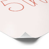 Meisjes Magisch Sprookje Kinderen Verjaardag Welko Perfect Poster (Hoek)