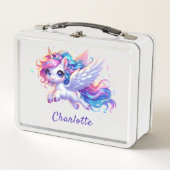 Meisjes Magische Eenhoorn Regenboog Kinder Geperso (Voorkant)