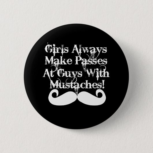 Meisjes maken altijd passages... ronde button 5,7 cm (Voorkant)