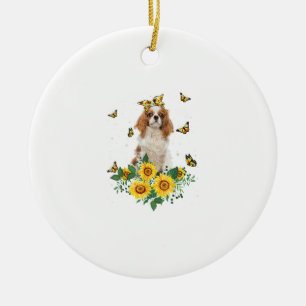 Meisjes Mam Cavalier King Charles Spaniel Dog Keramisch Ornament