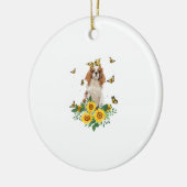 Meisjes Mam Cavalier King Charles Spaniel Dog Keramisch Ornament (Links)
