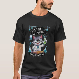 Meisjes Meowster van de Wetenschap Grappige Labkat T-shirt