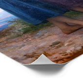 Meisjes met de Cherry Branch, Bouguereau Poster (Hoek)