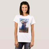 Meisjes met de Cherry Branch, Bouguereau T-shirt (Voorkant volledig)