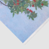 Meisjes met de Cherry Branch, Bouguereau Tissuepapier (Detail)