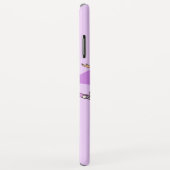 Meisjes met de naam ballerina blonde paarse ipod c Case-Mate iPhone case (Achterkant/rechts)