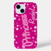 Meisjes met de naam roze princess ster, draagtas Case-Mate iPhone case (Achterkant)