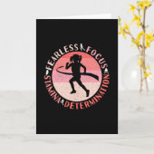 Meisjes met een indset - een onberispelijke spits kaart (Gele Bloem)