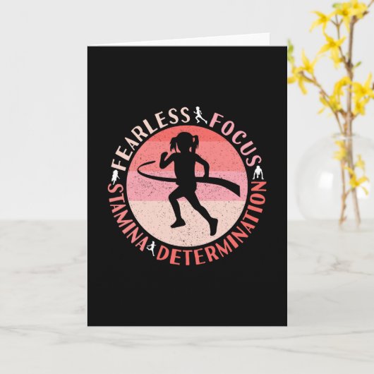 Meisjes met een indset - een onberispelijke spits kaart (Gele Bloem)