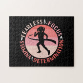 Meisjes met een indset - een onberispelijke spits legpuzzel (Horizontaal)