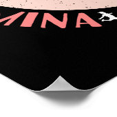 Meisjes met een indset - een onberispelijke spits poster (Hoek)