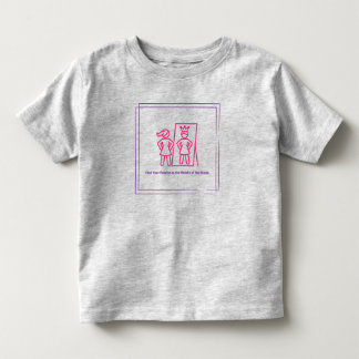 Meisjes met een psychische beperking ondersteunen kinder shirts