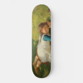 Meisjes met kippen (Hen en Chicken) Persoonlijk Skateboard (Voorkant)