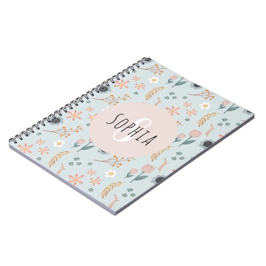 Meisjes met klaverpasta's, botanische Kinderen afd Notitieboek (Linkerzijde)