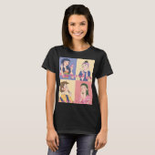 MEISJES MET MAKE-UP T-SHIRT (Voorkant volledig)