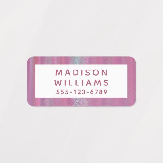 Meisjes met moderne persoonlijke naam kleding labels (Design 2)