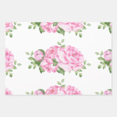 Meisjes met olifant en bloemkool in papierbladen inpakpapier vel (Voorkant 3)