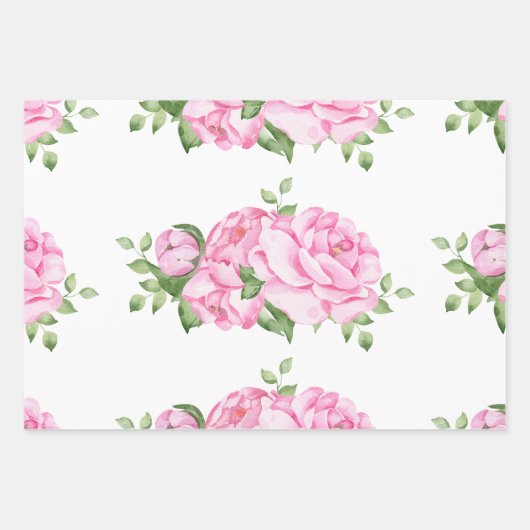 Meisjes met olifant en bloemkool in papierbladen inpakpapier vel (Voorkant 3)