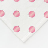 Meisjes met persoonlijke ellephant Baby Blanket Fleece Deken (Hoek)