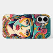 Meisjes met petten Case-Mate iPhone case (Achterkant (horizontaal))