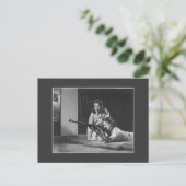 Meisjes met Pistolen, jaren '40 Briefkaart (Staand voorkant)