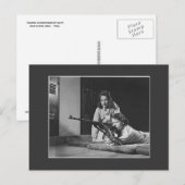 Meisjes met Pistolen, jaren '40 Briefkaart (Voorkant / Achterkant)