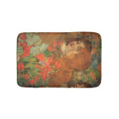 Meisjes met rode klaprozen (door George Henry) Badmat (Voorkant)