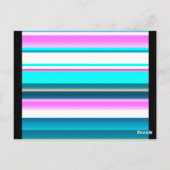 Meisjes met schaatsen briefkaart (Achterkant)