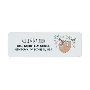 Meisjes met slaapstand, modern Baby shower Etiket