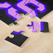 Meisjes met verminderde ritmische gymnastiek legpuzzel (Zijkant)