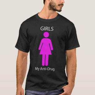 Meisjes (mijn anti-drugs) t-shirt